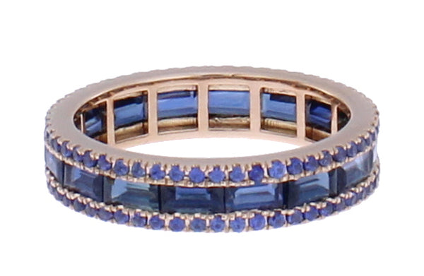 Blue Sapphire Origami Stacking Band