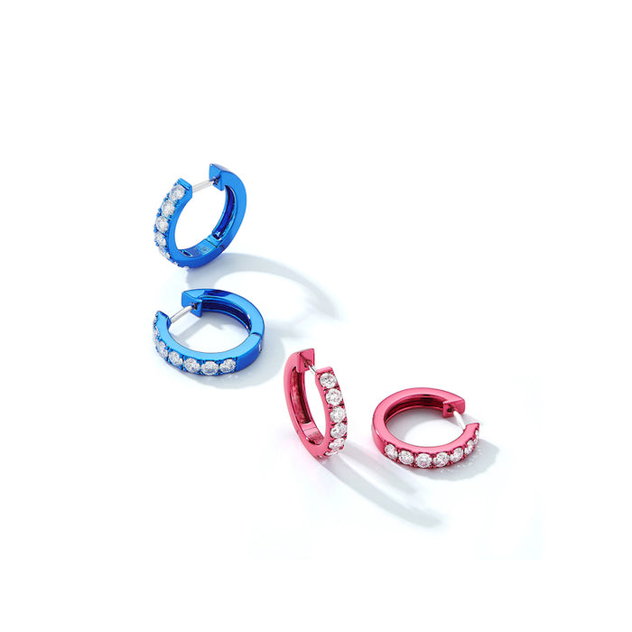 【MEJURI】日本未入荷☆ 大人可愛い デュエット Huggie Hoops Huggie Hoop Earrings - Gold, Silver & Diamond Jewelry | Mejuri