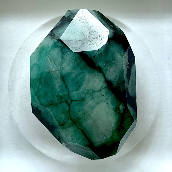 Custom Cut Emerald Gemstone